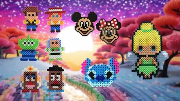Disney z koralików do prasowania