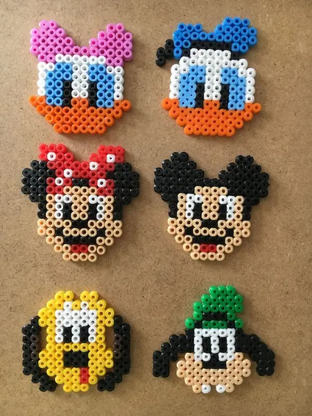Disney z koralików do prasowania – inspiracja 6