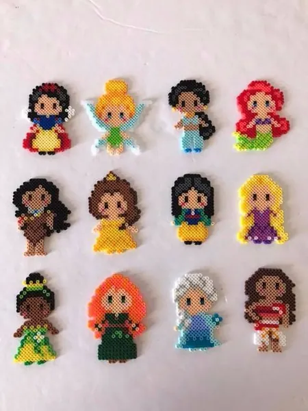 Disney z koralików do prasowania – inspiracja 9