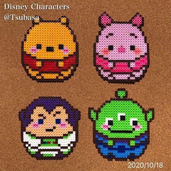Disney z koralików do prasowania – inspiracja 10