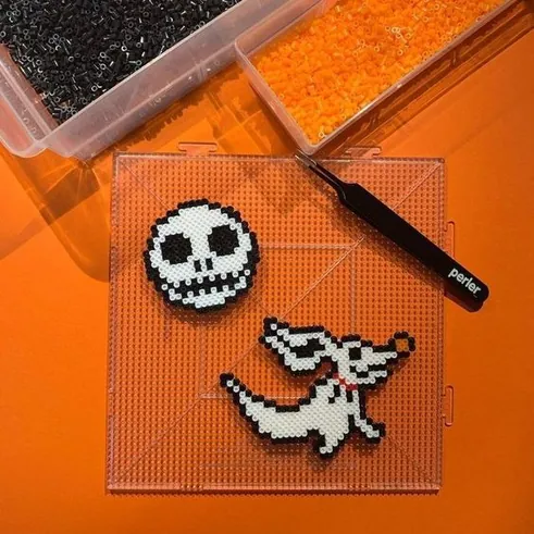 Halloween z koralików do prasowania – inspiracja 12