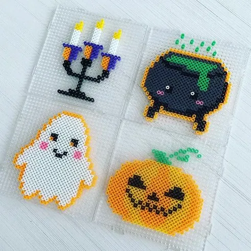 Halloween z koralików do prasowania – inspiracja 16