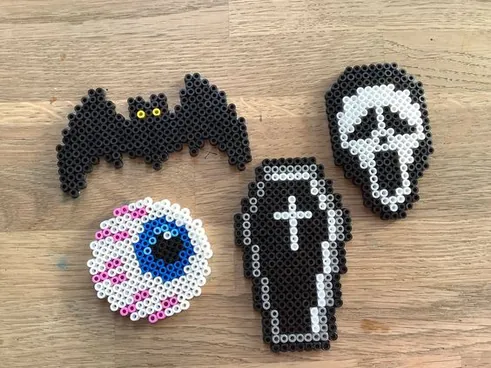 Halloween z koralików do prasowania – inspiracja 17