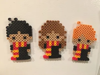 Harry Potter z koralików do prasowania – inspiracja 14