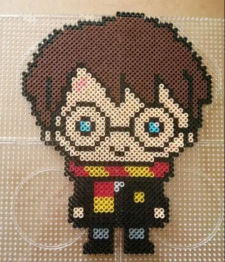 Harry Potter z koralików do prasowania – Harry Potter