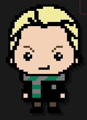 Harry Potter z koralików do prasowania – Draco Malfoy – Harry Potter