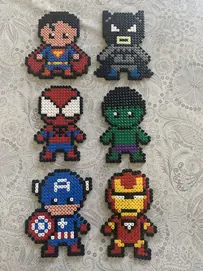 Marvel z koralików do prasowania – inspiracja 4