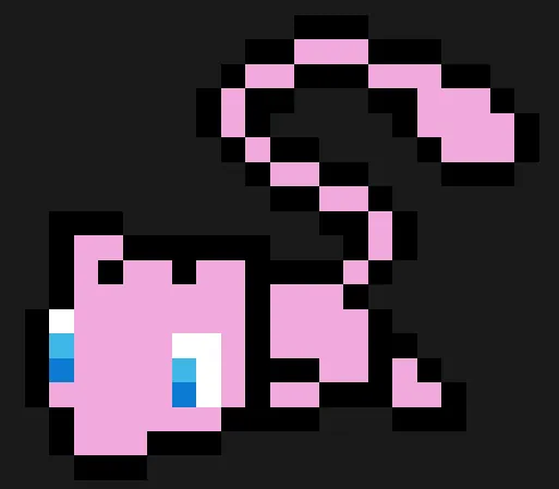 Mew z koralików do prasowania – Mew
