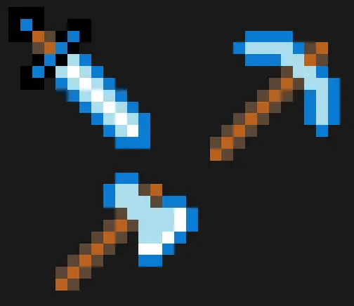 Minecraft z koralików do prasowania – Breloczki Minecraft