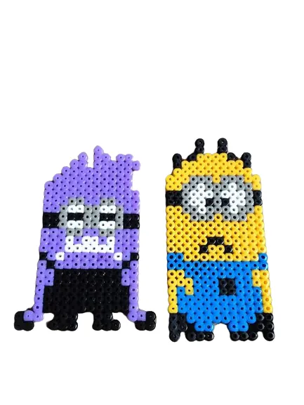 Minionki z koralików do prasowania – Złe Minionki