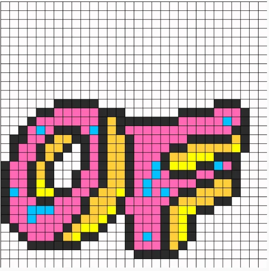 Donuty z koralików do prasowania – Donuty Odd Future