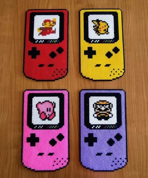 Nintendo z koralików do prasowania – inspiracja 4