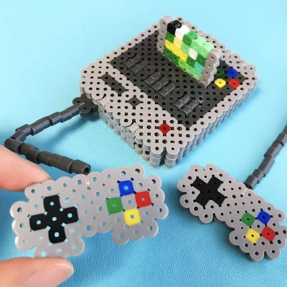 Nintendo z koralików do prasowania – inspiracja 5