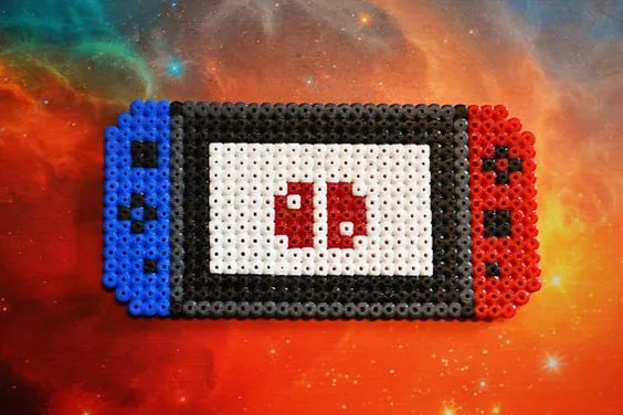 Nintendo z koralików do prasowania – inspiracja 8