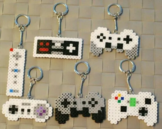 Nintendo z koralików do prasowania – inspiracja 12