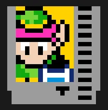 Nintendo z koralików do prasowania – Kartridż z grą Nintendo