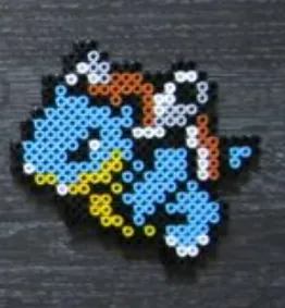 Blastoise z koralików do prasowania – Blastoise solo