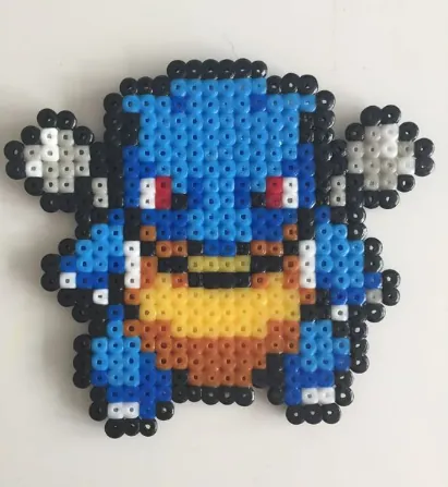 Blastoise z koralików do prasowania – Blastoise – sprite