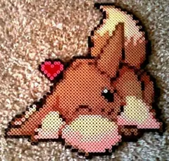 Pokémon z koralików do prasowania – inspiracja 9