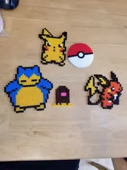 Pokémon z koralików do prasowania – inspiracja 11