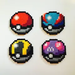 Pokémon z koralików do prasowania – inspiracja 29