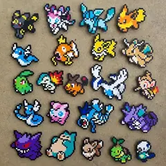 Pokémon z koralików do prasowania – inspiracja 31