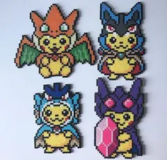 Pokémon z koralików do prasowania – inspiracja 43