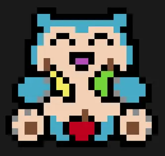 Pokémon z koralików do prasowania – Snorlax