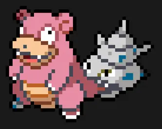 Pokémon z koralików do prasowania – Slowbro