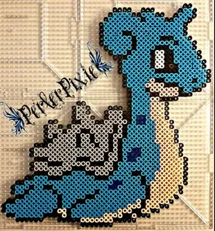 Pokémon z koralików do prasowania – Lapras