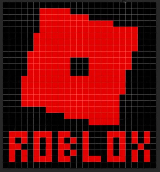 Roblox z koralików do prasowania – inspiracja 8