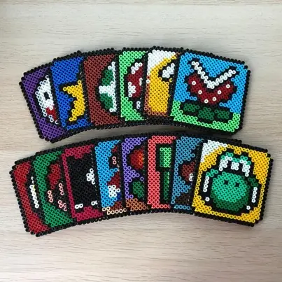 Super Mario z koralików do prasowania – inspiracja 3