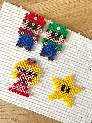 Super Mario z koralików do prasowania – inspiracja 11