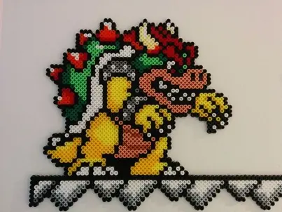 Super Mario z koralików do prasowania – inspiracja 18