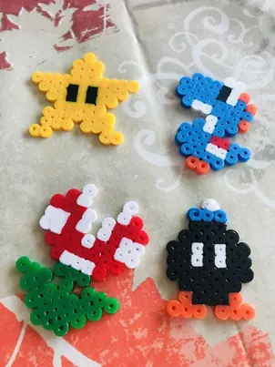 Super Mario z koralików do prasowania – inspiracja 19
