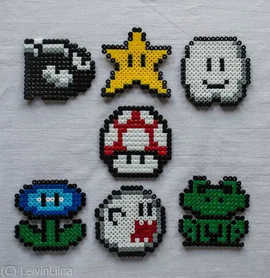 Super Mario z koralików do prasowania – inspiracja 20