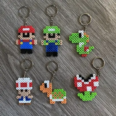 Super Mario z koralików do prasowania – inspiracja 22