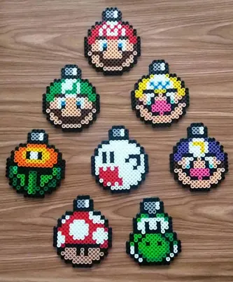 Super Mario z koralików do prasowania – inspiracja 23