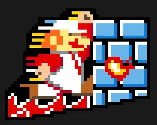 Super Mario z koralików do prasowania – Super Mario Bros
