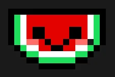 Arbuz z koralików do prasowania – Soczysty arbuz