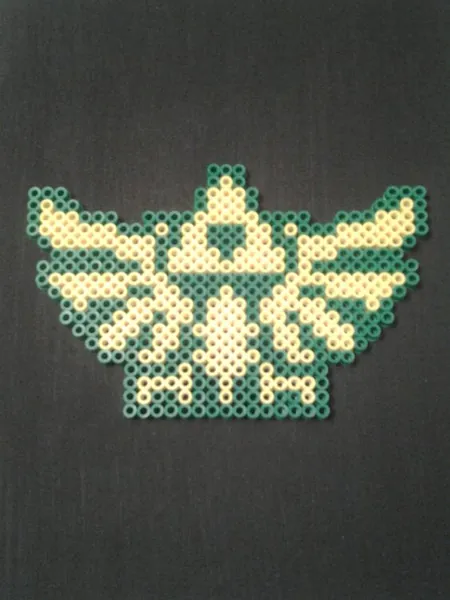 Zelda z koralików do prasowania – inspiracja 3
