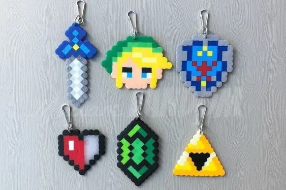 Zelda z koralików do prasowania – inspiracja 8