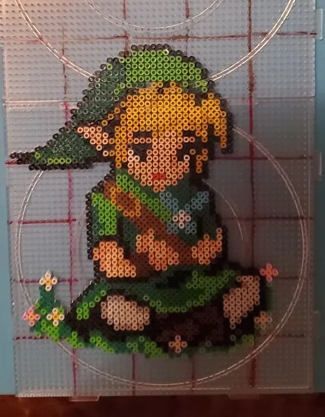 Zelda z koralików do prasowania – inspiracja 10