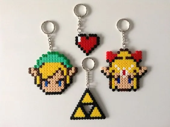 Zelda z koralików do prasowania – inspiracja 11