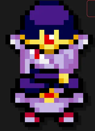 Zelda z koralików do prasowania – Vaati – Zelda