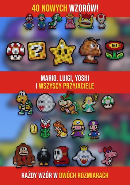 Wzory Super Mario na koraliki do prasowania – Podstawowy
