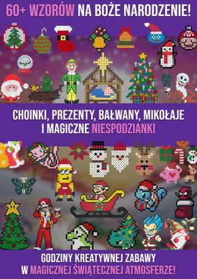 Świąteczne wzory z koralików!